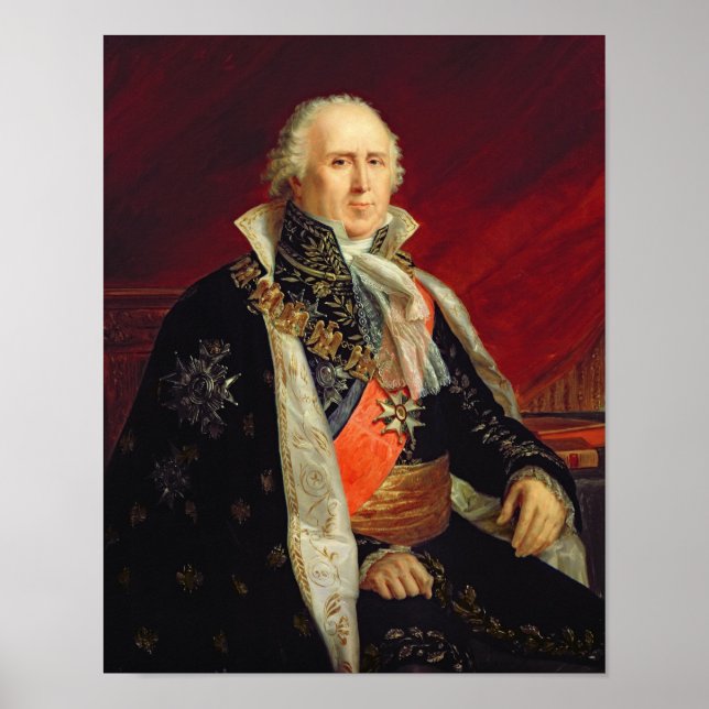 Charles-Francois Lebrun Duke of Plaisance Poster (Framsidan)