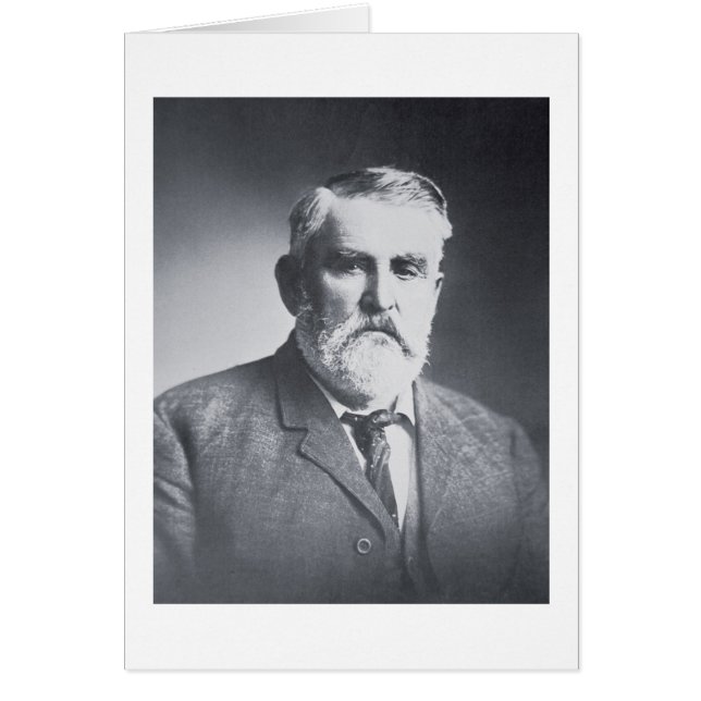Charles Goodnight (b/w bild) Hälsningskort (Framsidan)