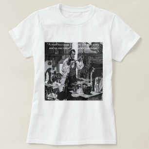 Charles Goodyear Så och Skörda Visdoms Citat T-shirt
