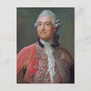 Charles Gravier Count of Vergennes, 1771-74 Vykort
