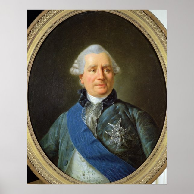 Charles Gravier Count of Vergennes Poster (Framsidan)