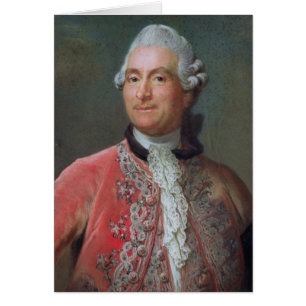 Charles Gravier räkning av Vergennes, 1771-74 Hälsningskort
