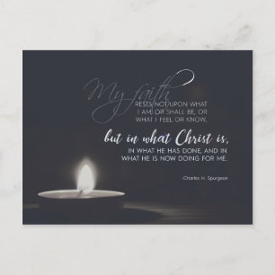Charles H. Spurgeon - i Kristus ensam Vykort