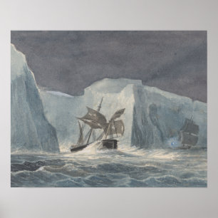 Charles Hamilton Smith - Erebus Passing Poster