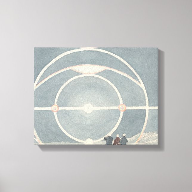 Charles Hamilton Smith - Halo with Three Parhelia Canvastryck (Framsida)