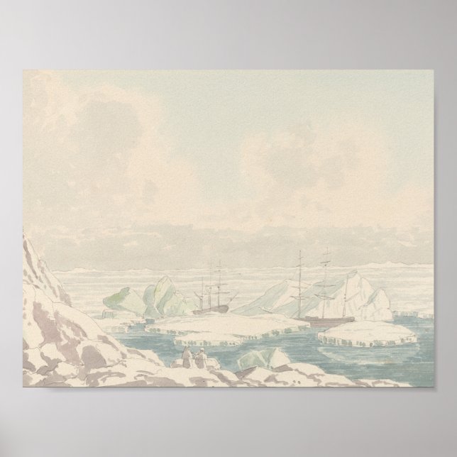Charles Hamilton Smith - Hecla och Griper Poster (Framsidan)