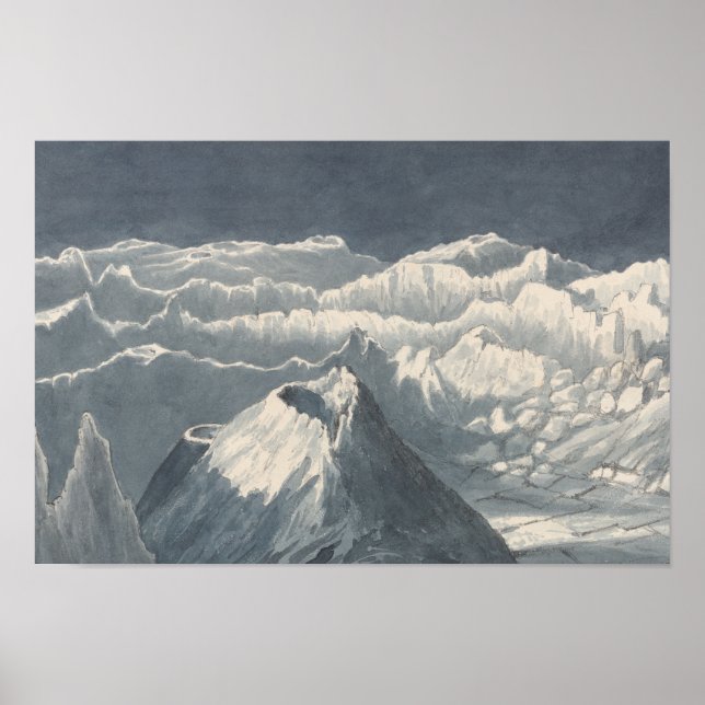 Charles Hamilton Smith - Lunar Crater Poster (Framsidan)