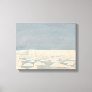 Charles Hamilton Smith - Part of the South Pole Canvastryck