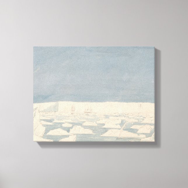 Charles Hamilton Smith - Part of the South Pole Canvastryck (Framsida)
