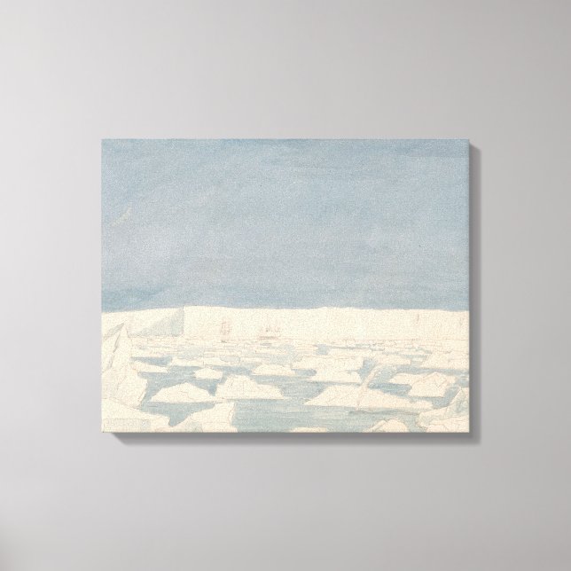 Charles Hamilton Smith - Part of the South Pole Canvastryck (Framsida)