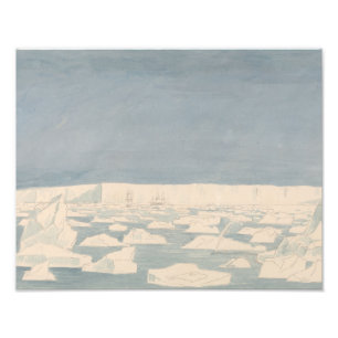 Charles Hamilton Smith - Part of the South Pole Fototryck
