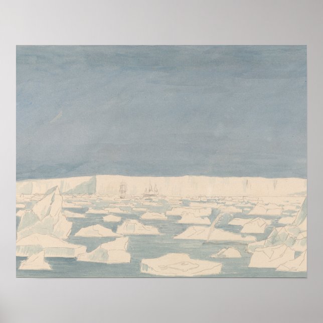 Charles Hamilton Smith - Part of the South Pole Poster (Framsidan)