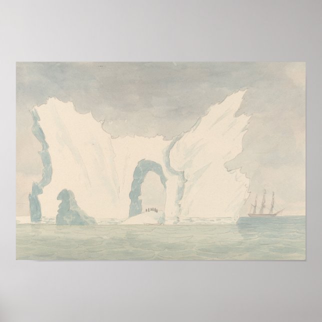 Charles Hamilton Smith - Remarkable Iceberg Poster (Framsidan)