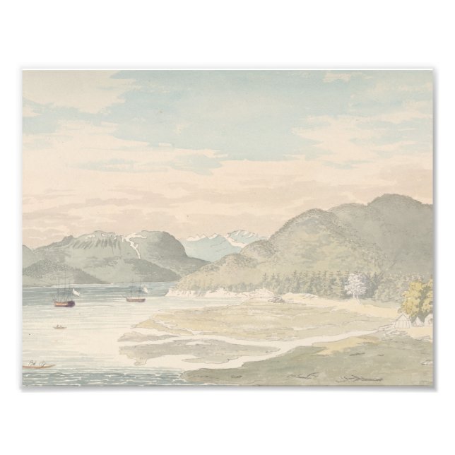 Charles Hamilton Smith - Salmon Cove Observatory Fototryck (Framsidan)