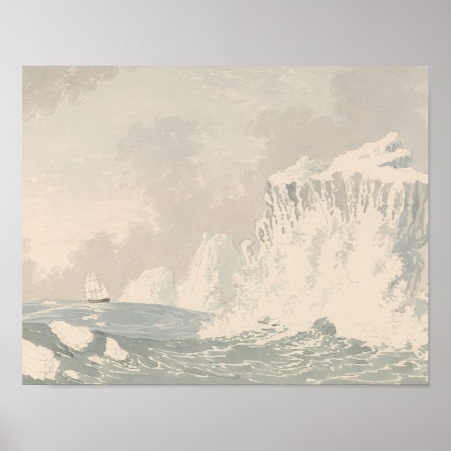 Charles Hamilton Smith - Situation of H.M.S. Hecla Poster (Framsidan)