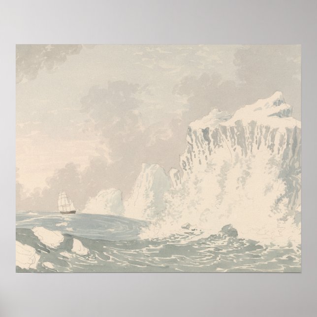 Charles Hamilton Smith - Situation of H.M.S. Hecla Poster (Framsidan)