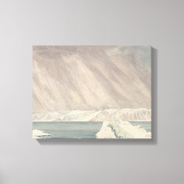 Charles Hamilton Smith - Spitzbergen, Bearing Canvastryck (Framsida)