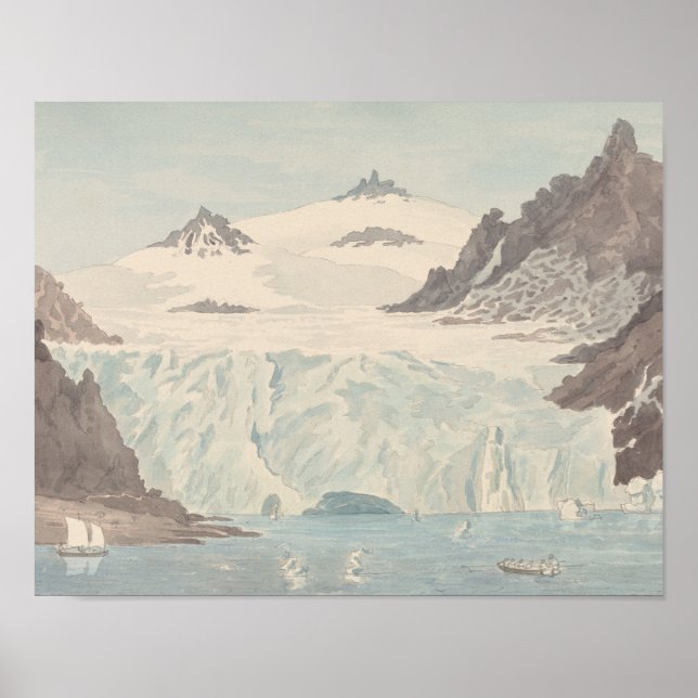 Charles Hamilton Smith - View of an Iceberg Poster (Framsidan)