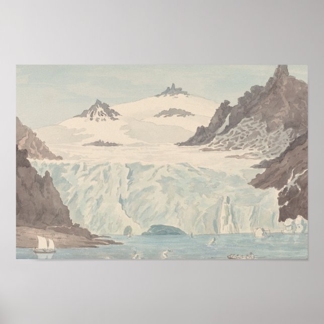 Charles Hamilton Smith - View of an Iceberg Poster (Framsidan)