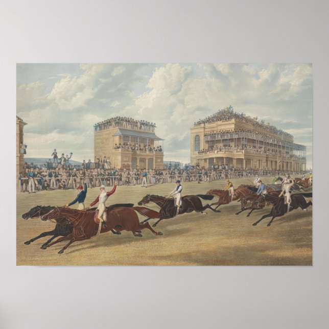 Charles Hunt - Doncaster Underbar St Leger Poster (Framsidan)