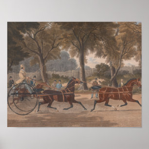 Charles Hunt - Extraordinär Trotting Match Poster