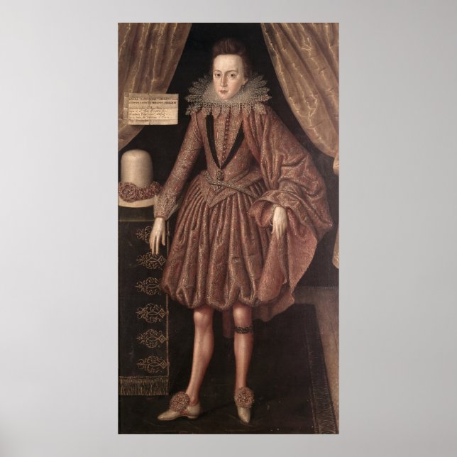 Charles I as Prince of Wales, 1612-13 Poster (Framsidan)