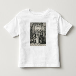 Charles II (1630-85) som beskyddare av den Tee
