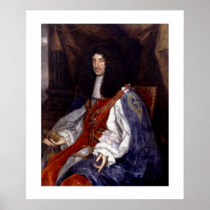 Charles II av Underbara Storbritannien och Irland Poster