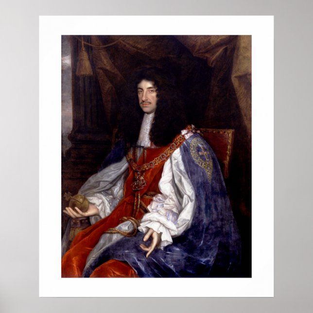 Charles II av Underbara Storbritannien och Irland Poster (Framsidan)
