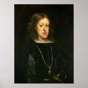 Charles II i Spanien Poster