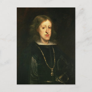 Charles II i Spanien Vykort