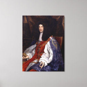 Charles II i Underbarare Storbritannien och Irland Canvastryck