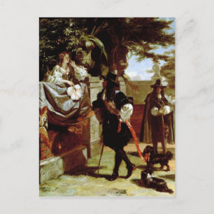 Charles II och Nell Gwynne Vykort