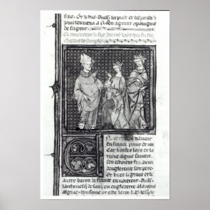 Charles III det enkelt med hans fru och hans Poster