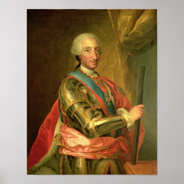 Charles III i Armor, efter 1759 Poster (Framsidan)