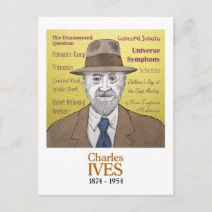 Charles Ives Vykort