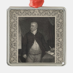 Charles James räv Julgransprydnad Metall