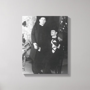 Charles Laughton som Canon chasuble- och Roger liv Canvastryck