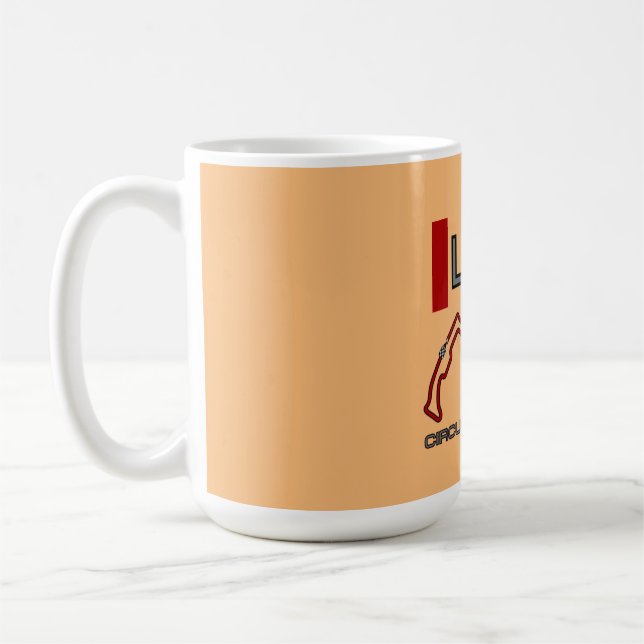 Charles Leclerc, Formel 1, Monaco Grand Prix Kaffemugg (Vänster)