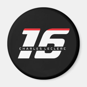 Charles Leclerc Formel 1 nummer 16 Magnet