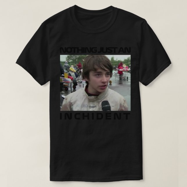 Charles Leclerc Inget bara en incident. T Shirt (Design framsida)