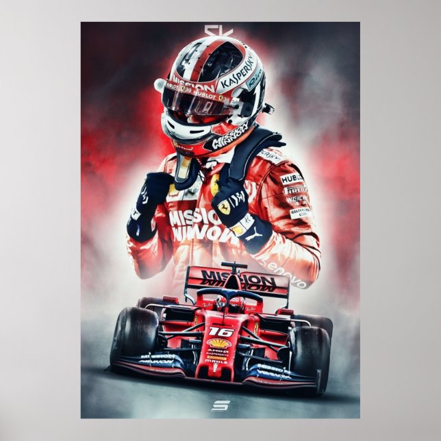 Charles Leclerc Poster (Framsidan)