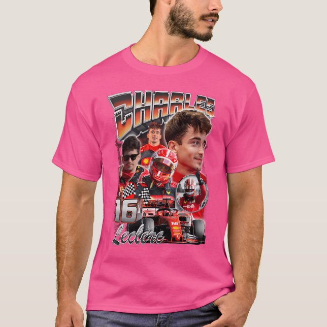 Charles Leclerc T Shirt (Framsida)
