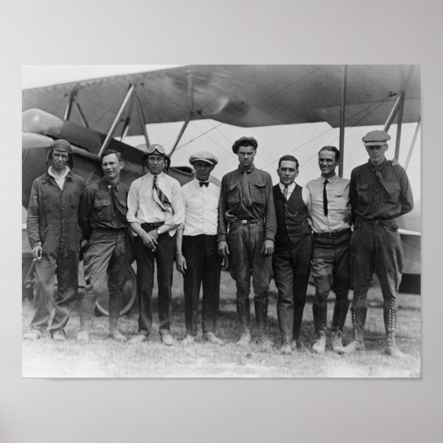 Charles Lindbergh med 7 manar, inklusive Poster (Framsidan)