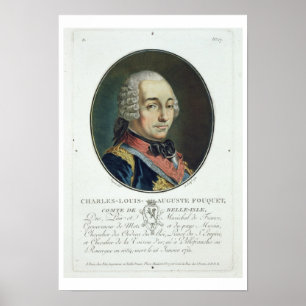 Charles-Louis-Auguste Fouquet (1684-1761) från "Po Poster