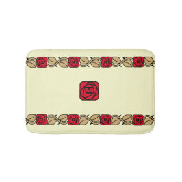 Charles Mackintosh Arts & Crafts Stil Ro Frieze Badrumsmatta