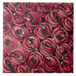 Charles Mackintosh-målning, Ro Kakelplatta