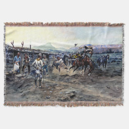 Charles Marion Russell Den gröna 1900 Filt