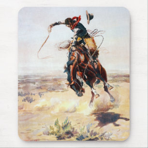 Charles Marion Russell en dåliga Hoss Musmatta
