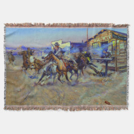 Charles Marion Russell Rök från en .45 1908 Filt